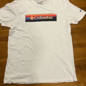 Columbia White Graphic Men's Tee